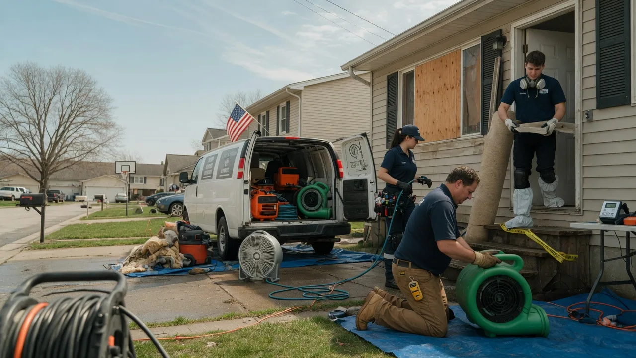 Water Damage Restoration in Forest, OH near me